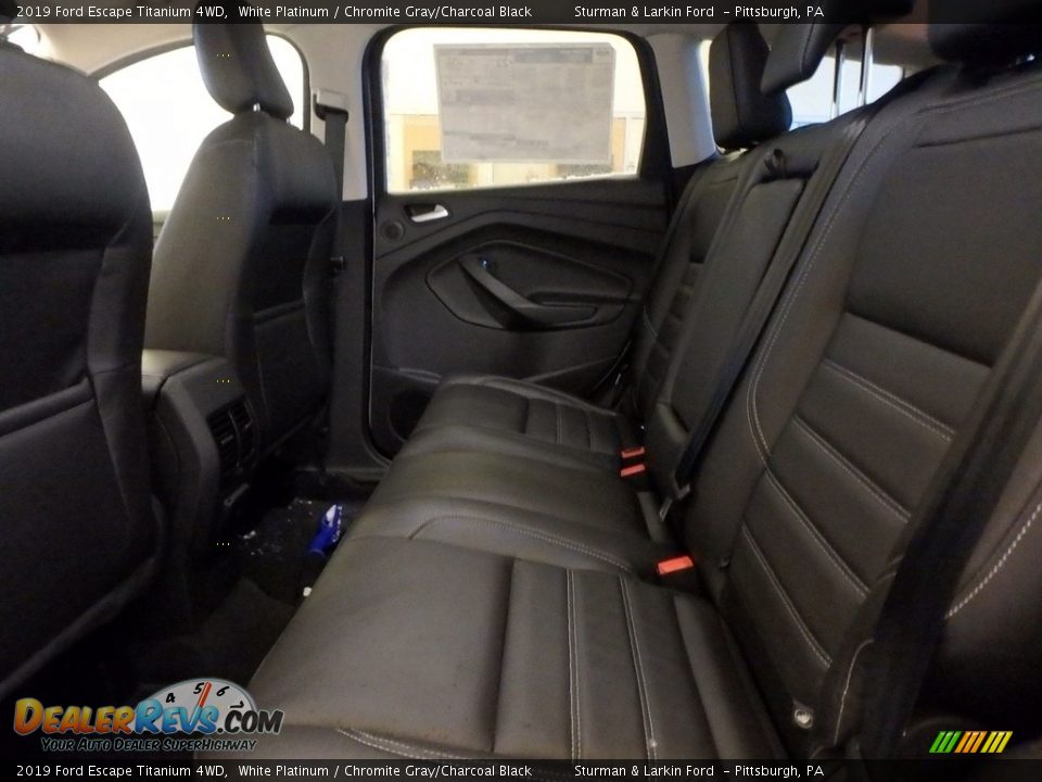 2019 Ford Escape Titanium 4WD White Platinum / Chromite Gray/Charcoal Black Photo #7