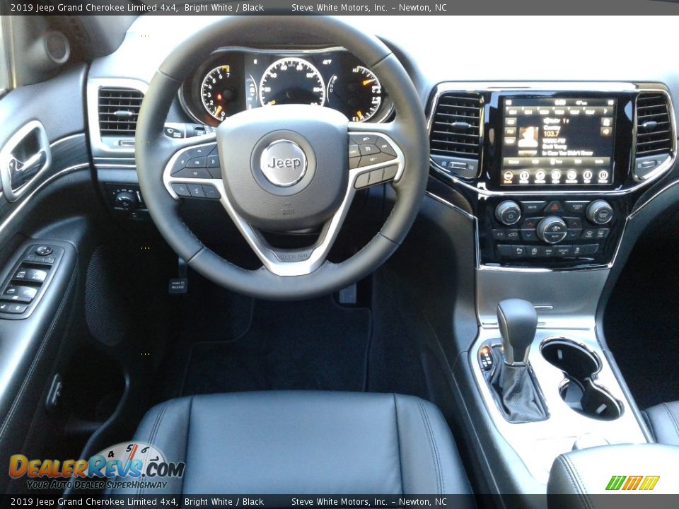 2019 Jeep Grand Cherokee Limited 4x4 Bright White / Black Photo #34