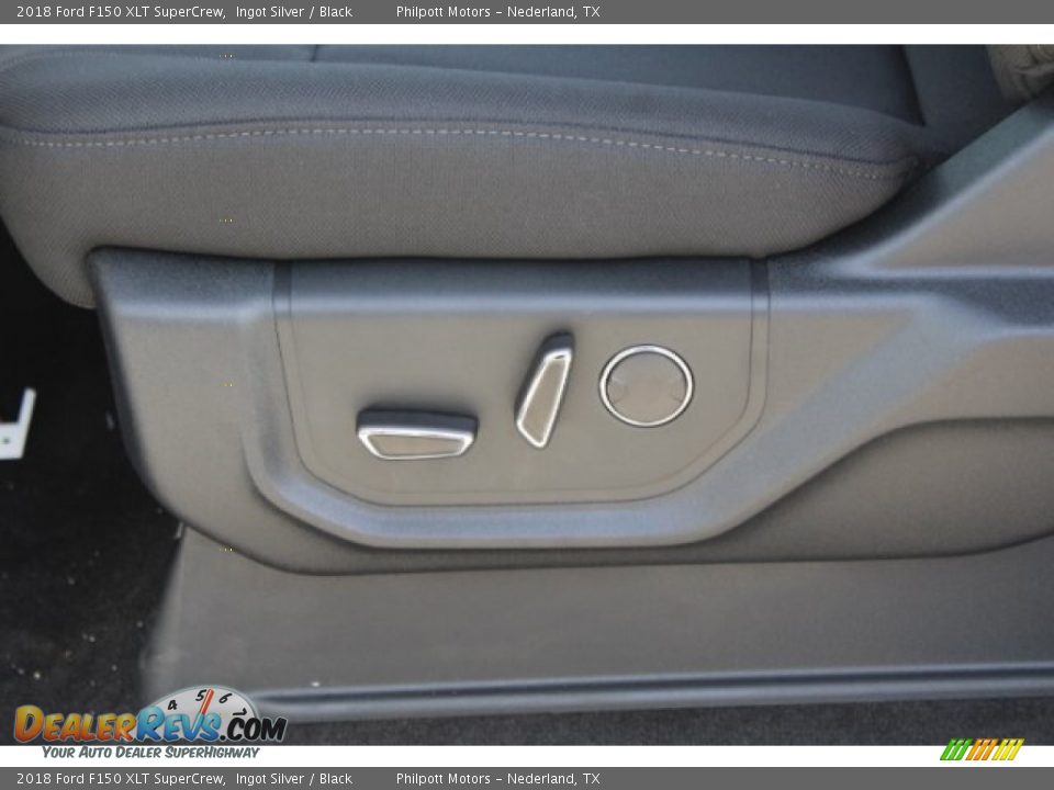 2018 Ford F150 XLT SuperCrew Ingot Silver / Black Photo #11