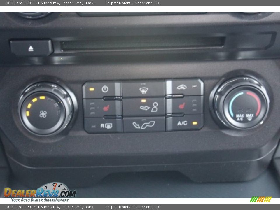 2018 Ford F150 XLT SuperCrew Ingot Silver / Black Photo #14