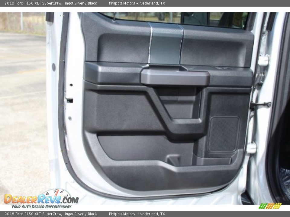 2018 Ford F150 XLT SuperCrew Ingot Silver / Black Photo #18