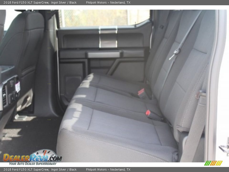 2018 Ford F150 XLT SuperCrew Ingot Silver / Black Photo #19