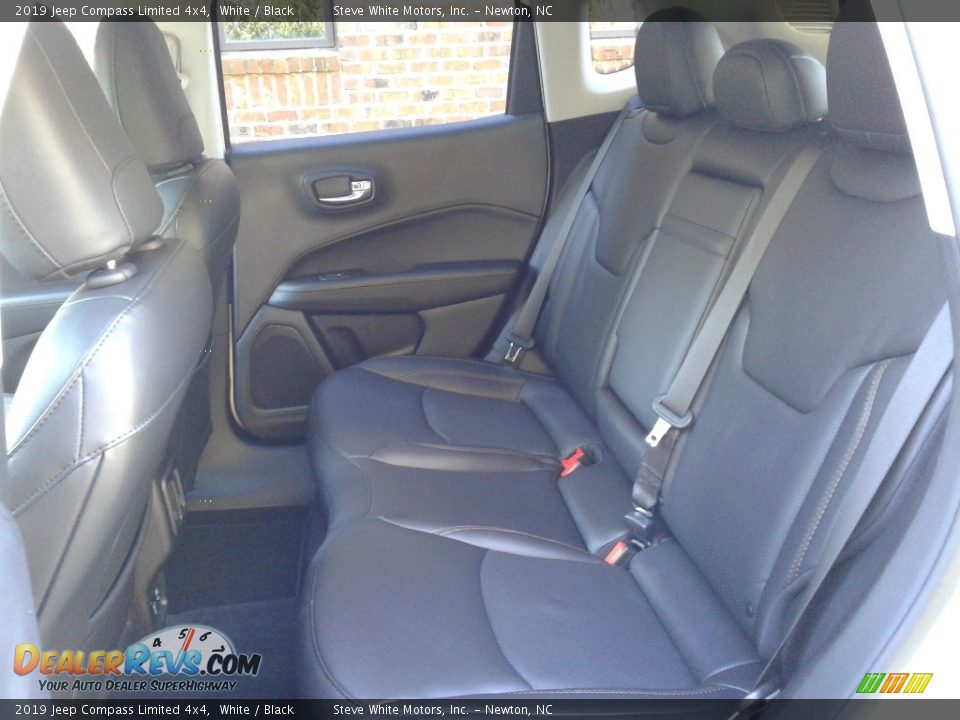 2019 Jeep Compass Limited 4x4 White / Black Photo #11