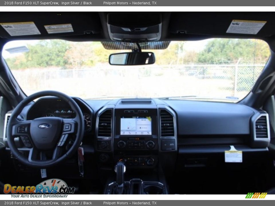 2018 Ford F150 XLT SuperCrew Ingot Silver / Black Photo #20