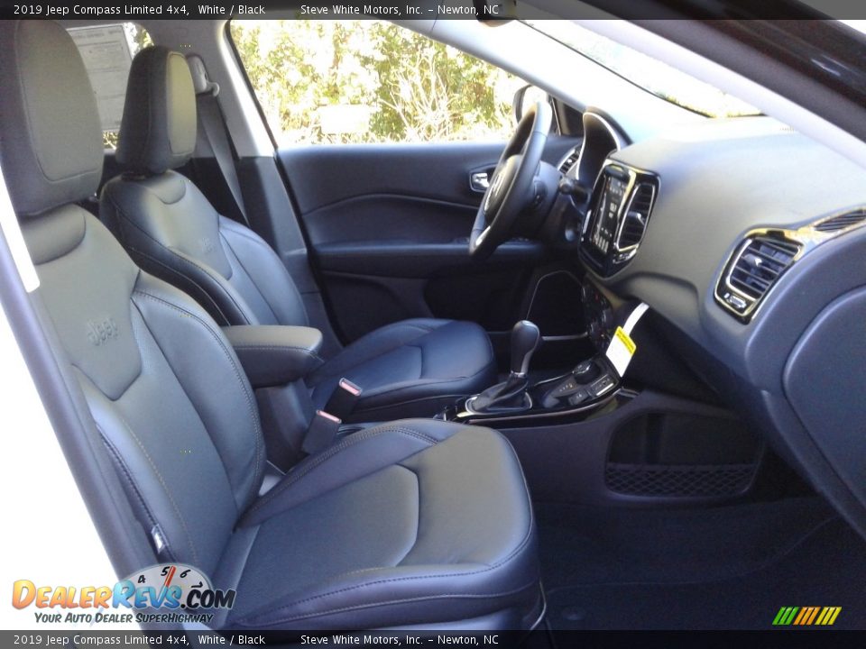2019 Jeep Compass Limited 4x4 White / Black Photo #14