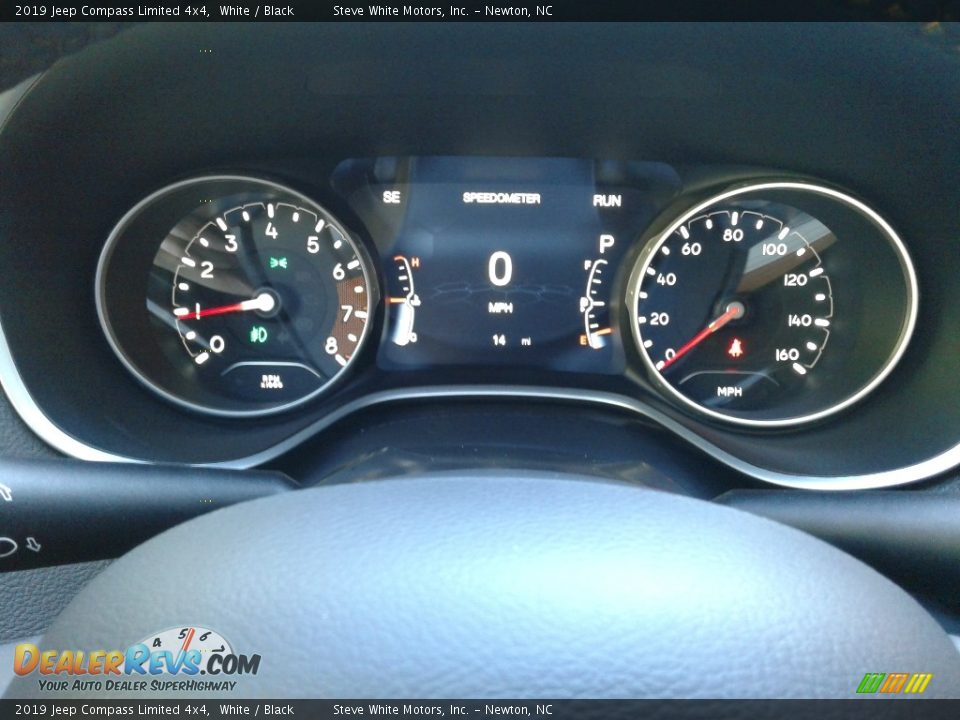 2019 Jeep Compass Limited 4x4 White / Black Photo #18