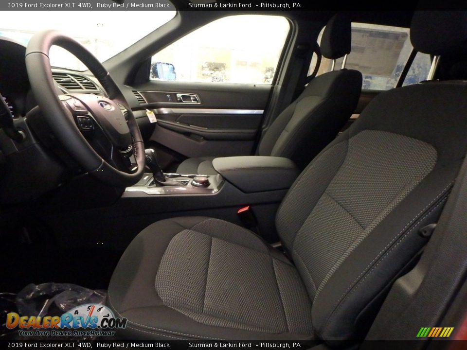 2019 Ford Explorer XLT 4WD Ruby Red / Medium Black Photo #6
