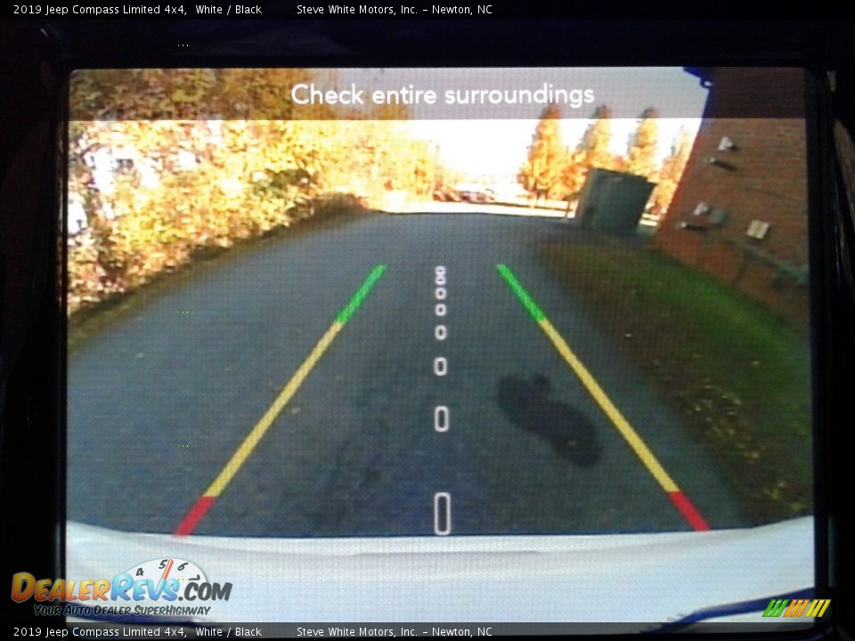 2019 Jeep Compass Limited 4x4 White / Black Photo #21