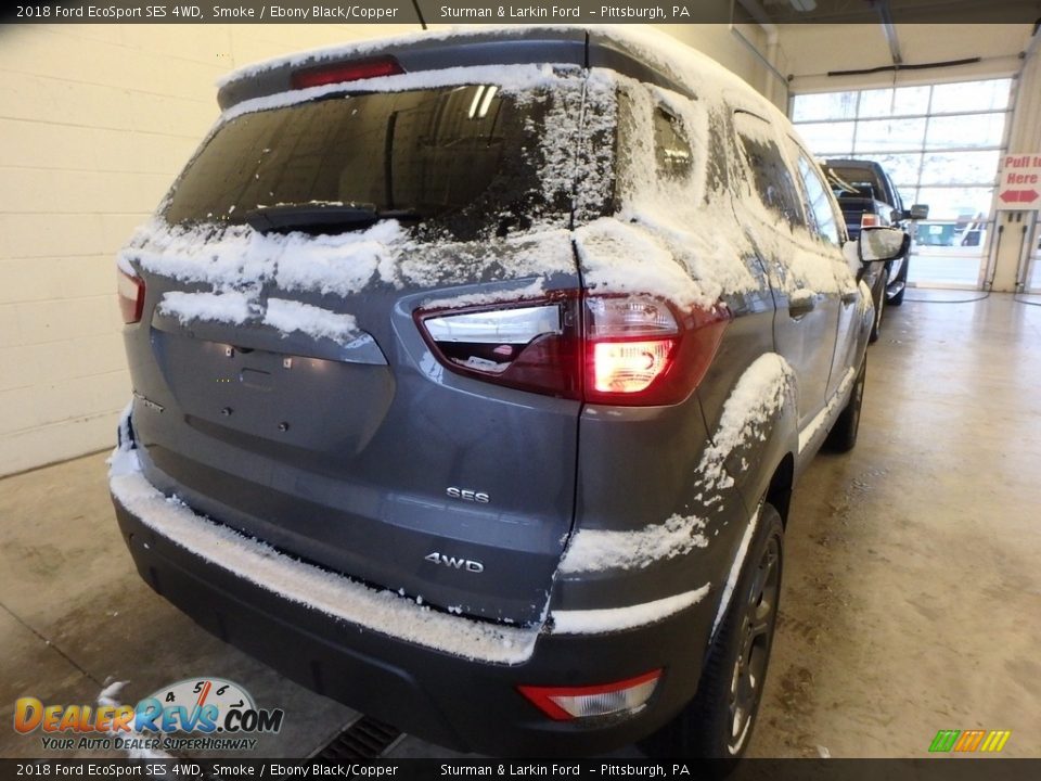 2018 Ford EcoSport SES 4WD Smoke / Ebony Black/Copper Photo #2