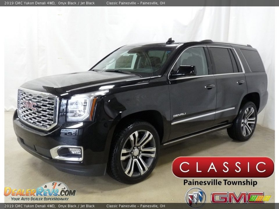 2019 GMC Yukon Denali 4WD Onyx Black / Jet Black Photo #1