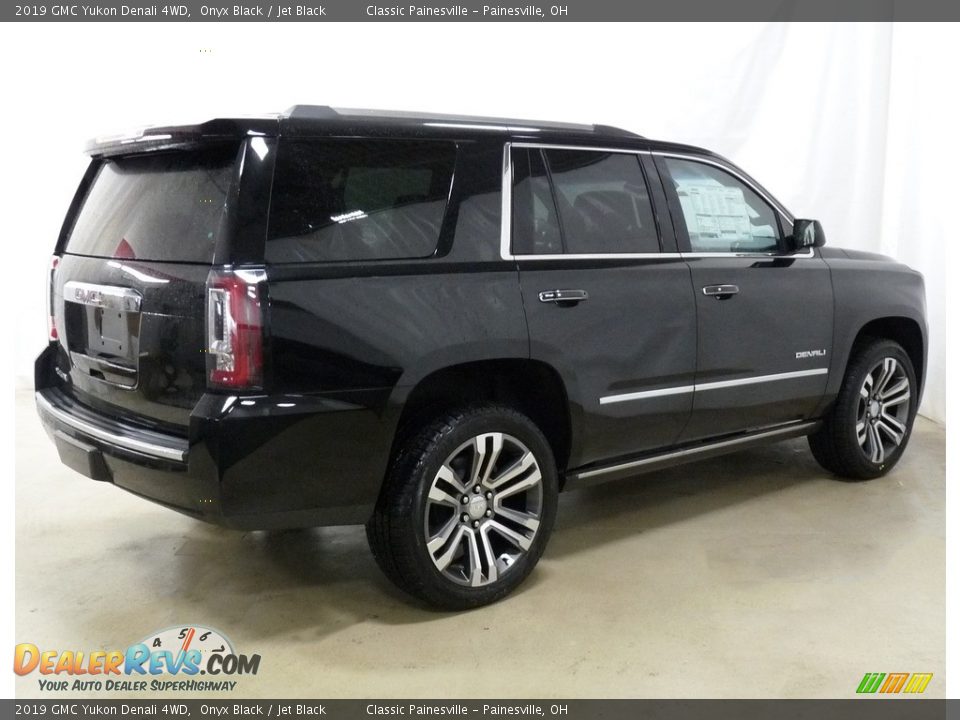 2019 GMC Yukon Denali 4WD Onyx Black / Jet Black Photo #2