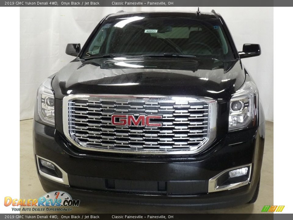 2019 GMC Yukon Denali 4WD Onyx Black / Jet Black Photo #4