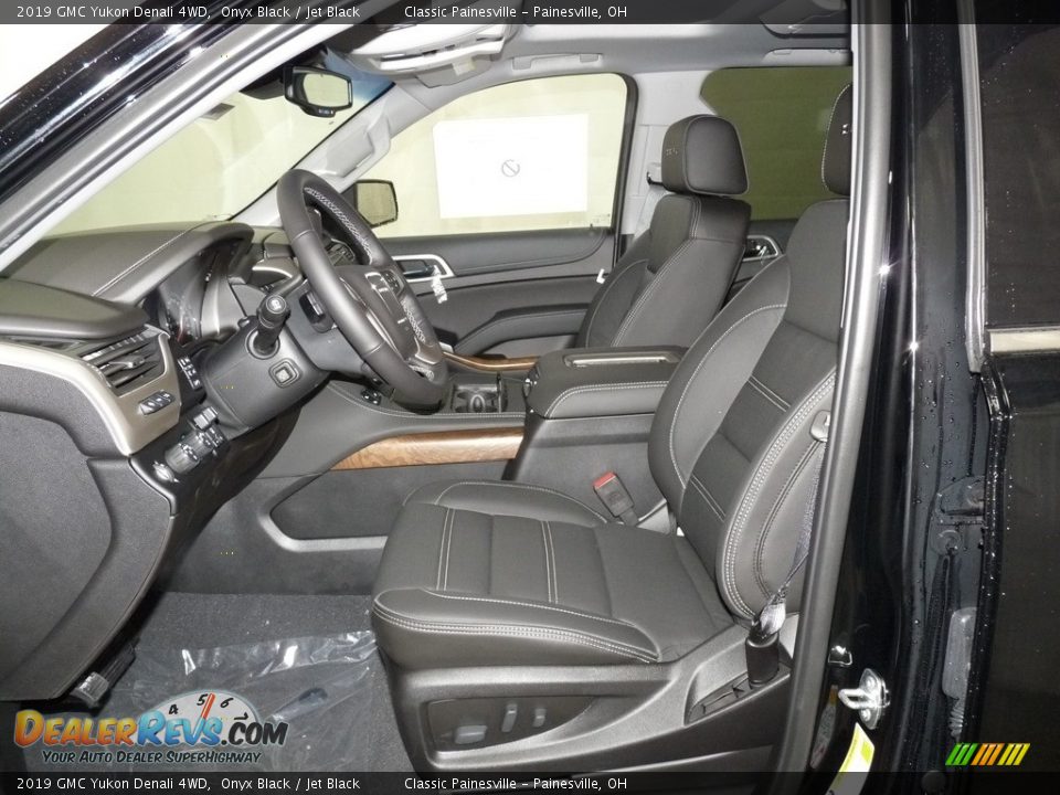 2019 GMC Yukon Denali 4WD Onyx Black / Jet Black Photo #7