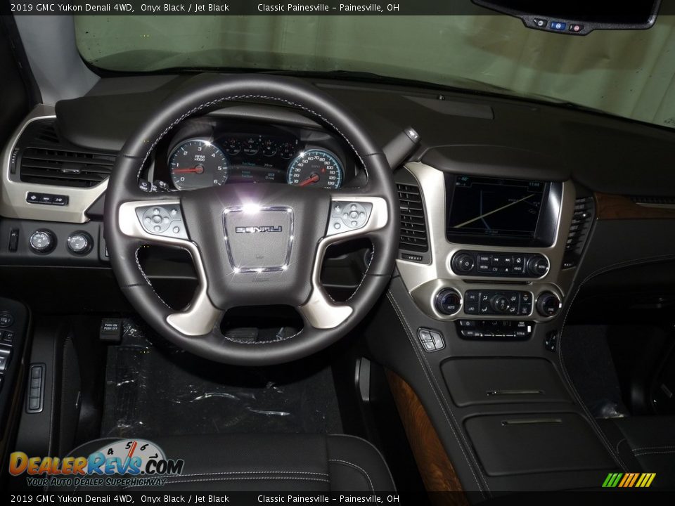 2019 GMC Yukon Denali 4WD Onyx Black / Jet Black Photo #10