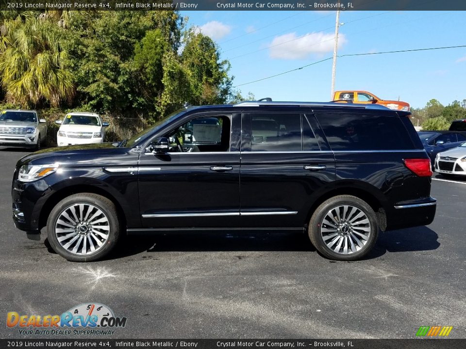 Infinite Black Metallic 2019 Lincoln Navigator Reserve 4x4 Photo #2