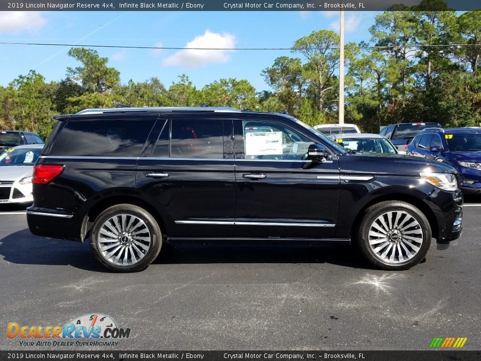Infinite Black Metallic 2019 Lincoln Navigator Reserve 4x4 Photo #6