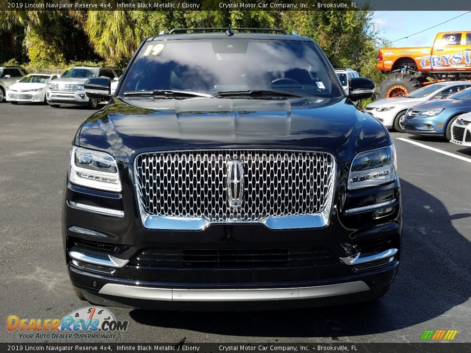 Infinite Black Metallic 2019 Lincoln Navigator Reserve 4x4 Photo #8