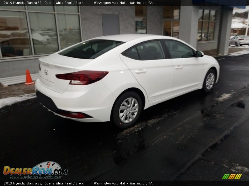 2019 Hyundai Elantra SE Quartz White Pearl / Black Photo #3