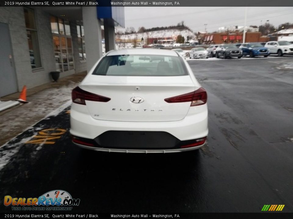 2019 Hyundai Elantra SE Quartz White Pearl / Black Photo #4