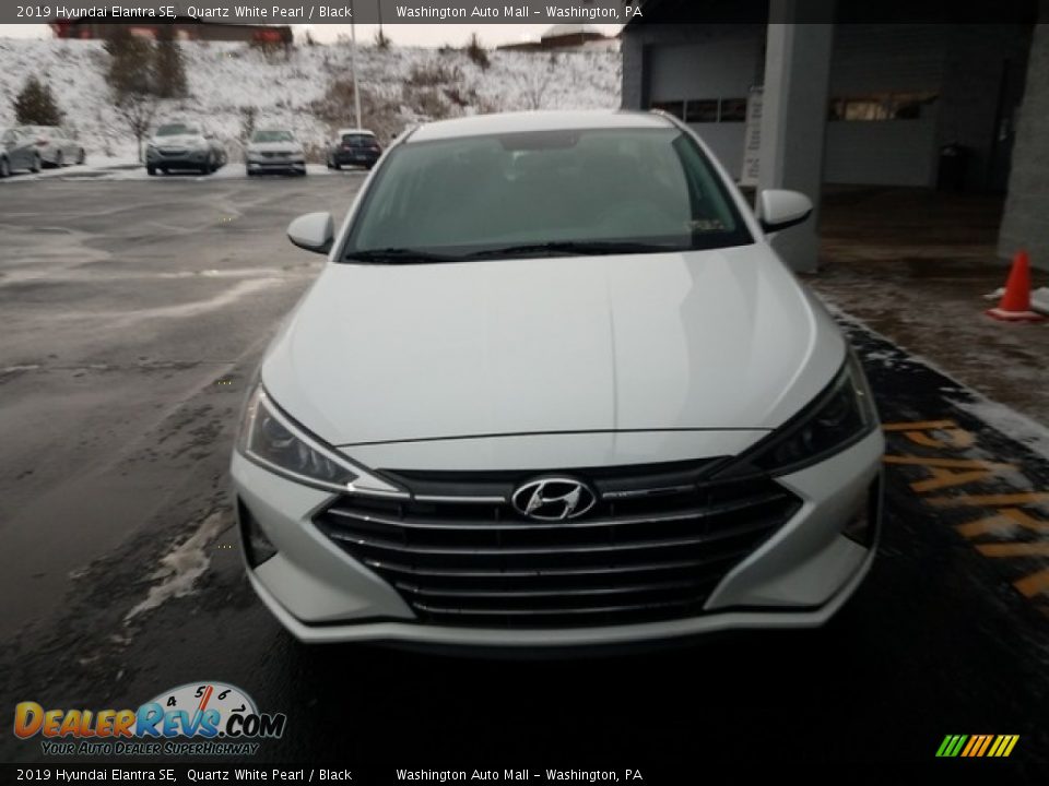 2019 Hyundai Elantra SE Quartz White Pearl / Black Photo #5