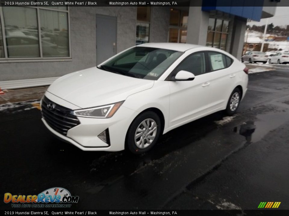 2019 Hyundai Elantra SE Quartz White Pearl / Black Photo #6