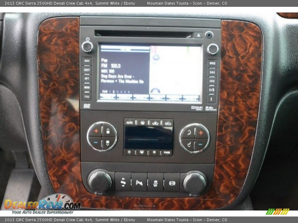 2013 GMC Sierra 2500HD Denali Crew Cab 4x4 Summit White / Ebony Photo #14