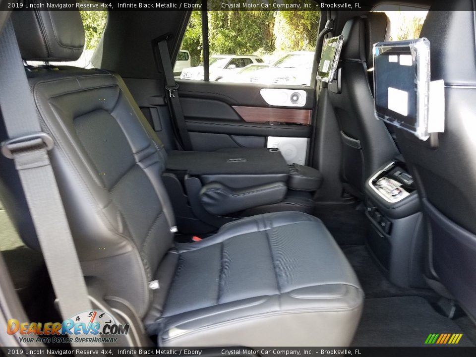 Rear Seat of 2019 Lincoln Navigator Reserve 4x4 Photo #12