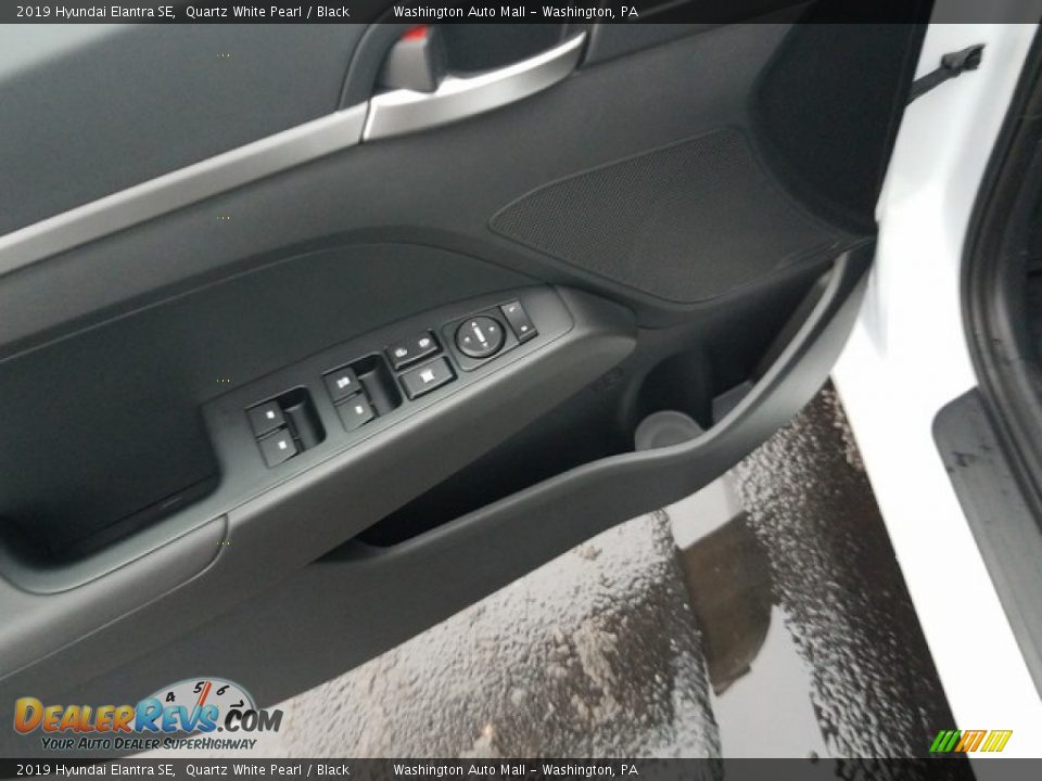 2019 Hyundai Elantra SE Quartz White Pearl / Black Photo #10