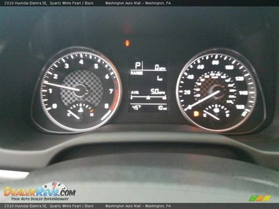 2019 Hyundai Elantra SE Quartz White Pearl / Black Photo #11