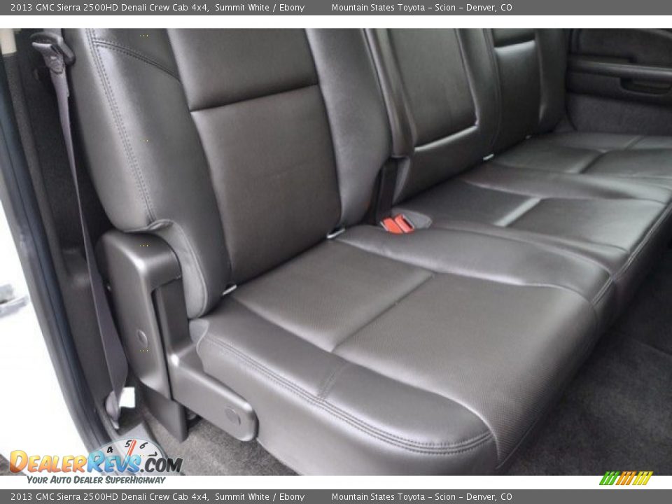 2013 GMC Sierra 2500HD Denali Crew Cab 4x4 Summit White / Ebony Photo #22