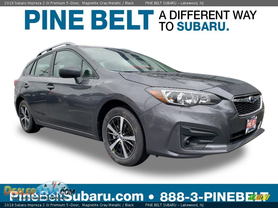 2019 Subaru Impreza 2.0i Premium 5-Door Magnetite Gray Metallic / Black Photo #1