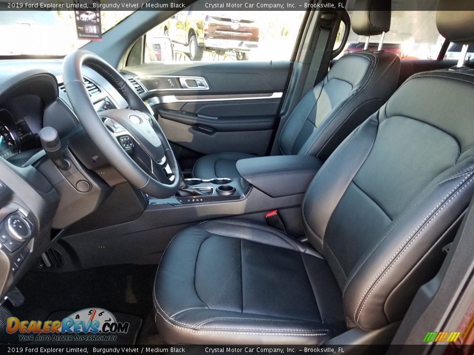 Front Seat of 2019 Ford Explorer Limited Photo #9