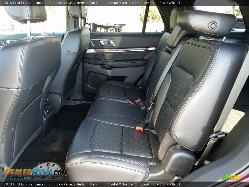 Rear Seat of 2019 Ford Explorer Limited Photo #10