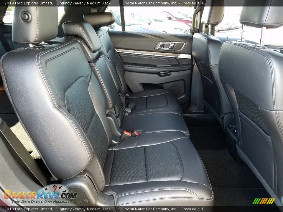 Rear Seat of 2019 Ford Explorer Limited Photo #11