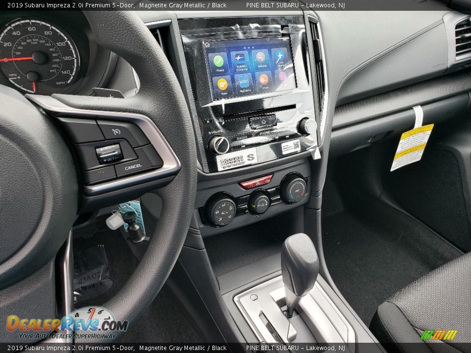 2019 Subaru Impreza 2.0i Premium 5-Door Magnetite Gray Metallic / Black Photo #10