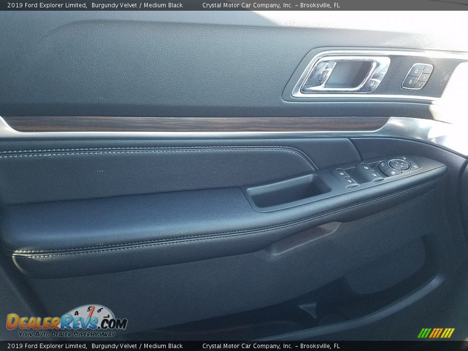 2019 Ford Explorer Limited Burgundy Velvet / Medium Black Photo #17