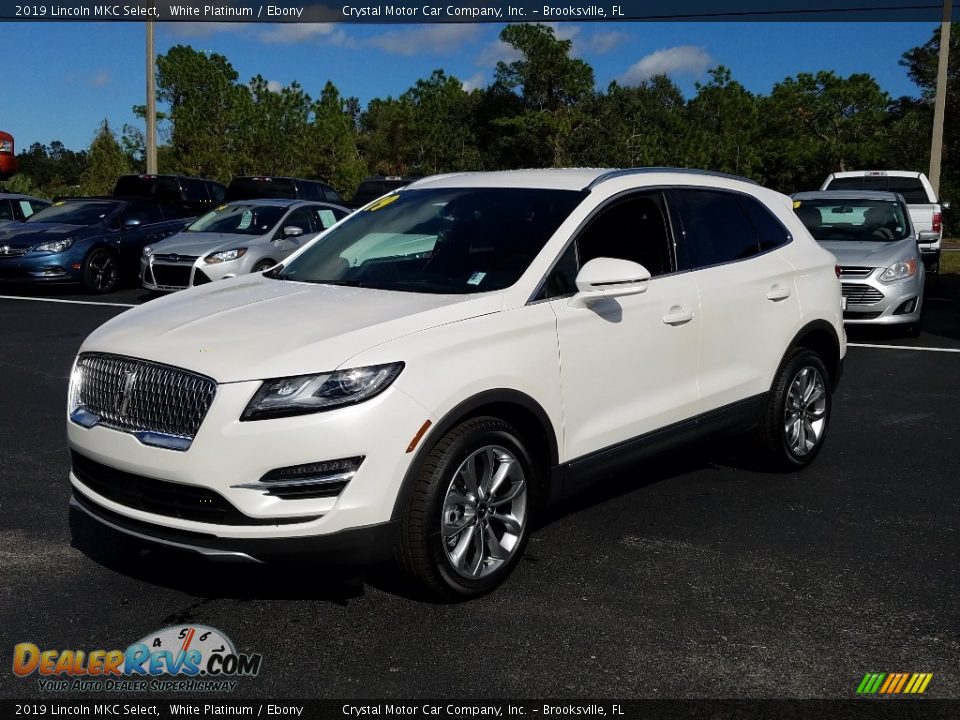 2019 Lincoln MKC Select White Platinum / Ebony Photo #1