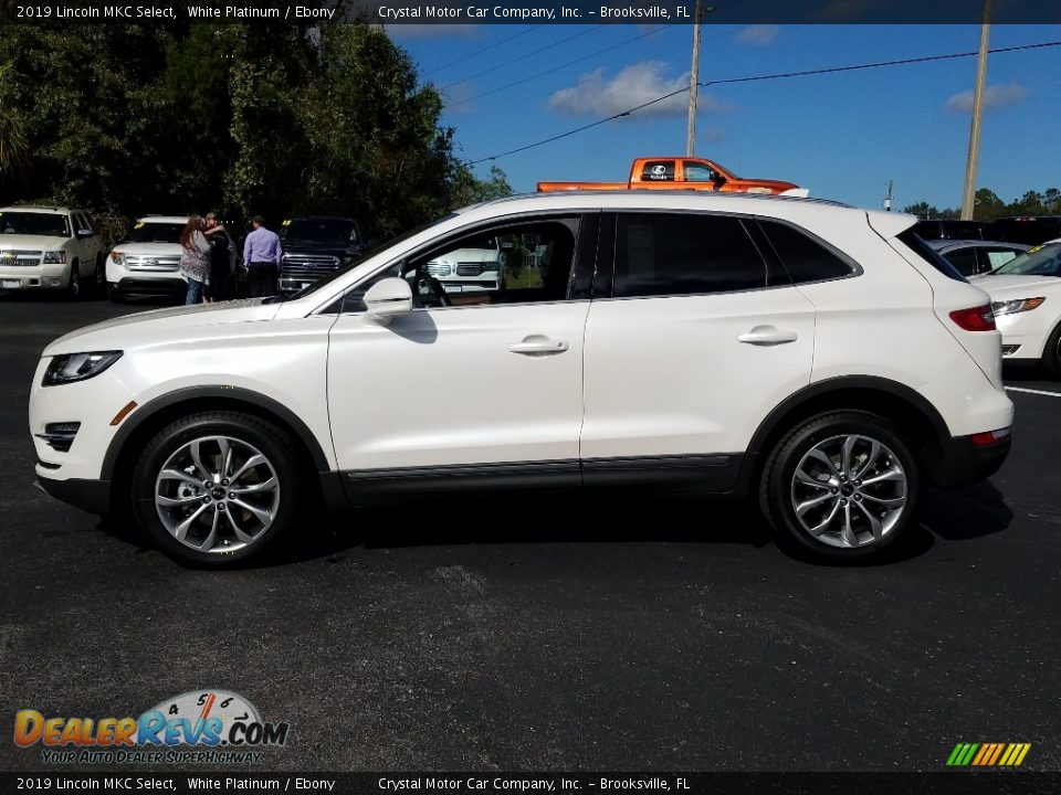 White Platinum 2019 Lincoln MKC Select Photo #2
