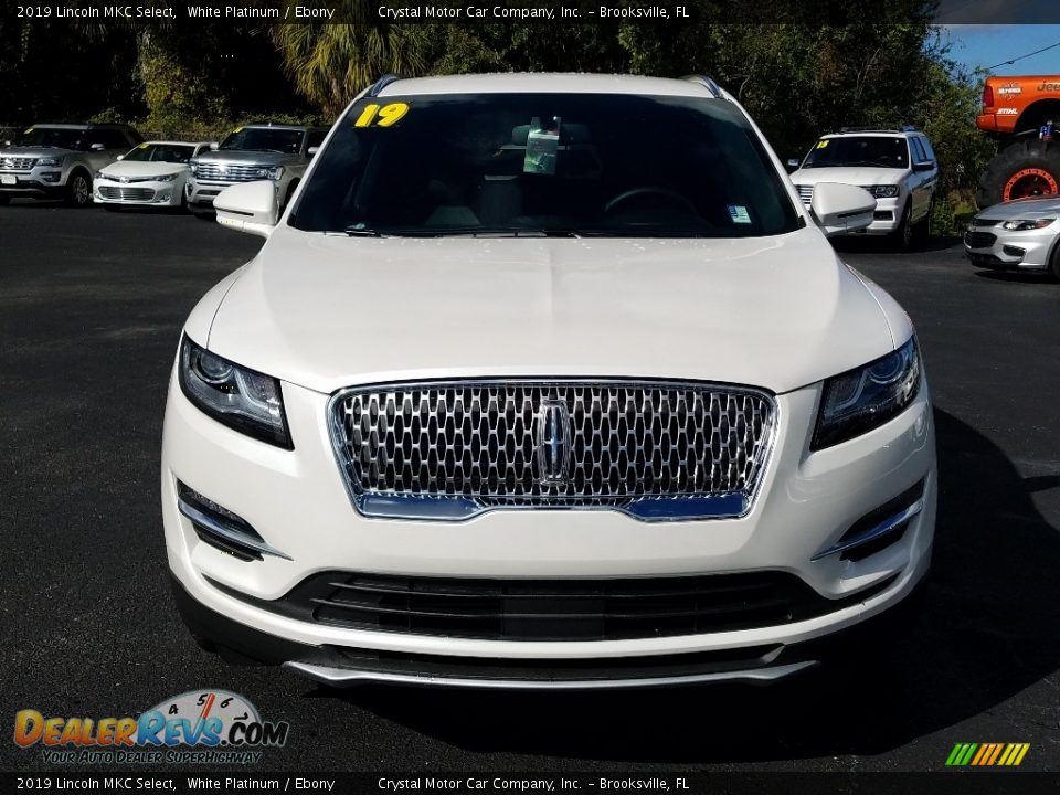 2019 Lincoln MKC Select White Platinum / Ebony Photo #8