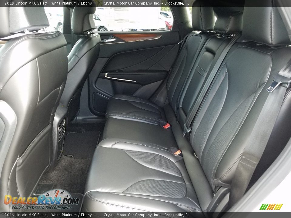 Rear Seat of 2019 Lincoln MKC Select Photo #10