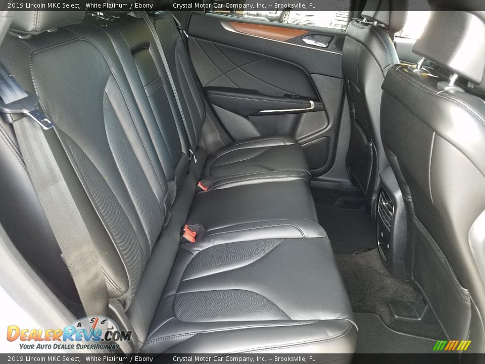 Rear Seat of 2019 Lincoln MKC Select Photo #11