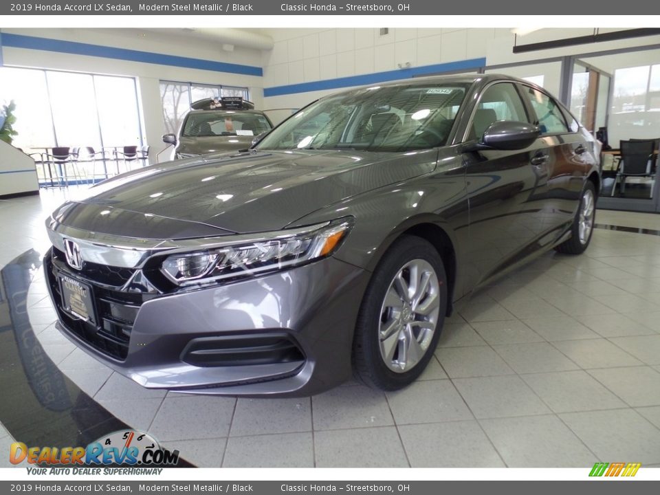 2019 Honda Accord LX Sedan Modern Steel Metallic / Black Photo #1