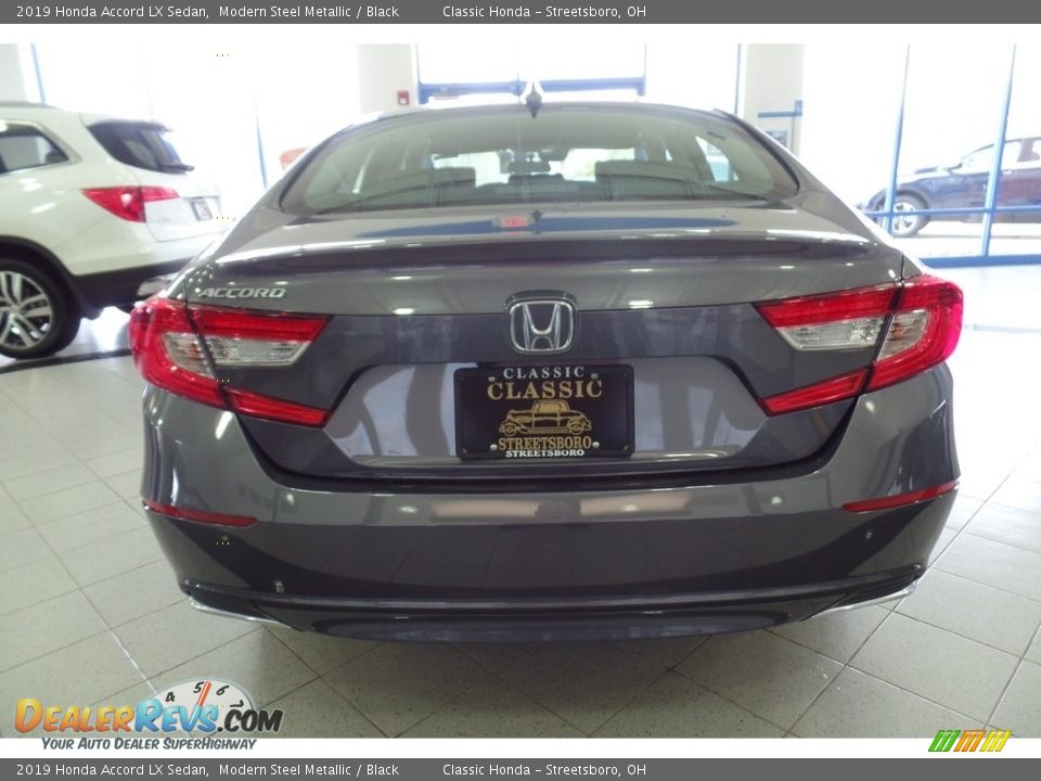 2019 Honda Accord LX Sedan Modern Steel Metallic / Black Photo #6