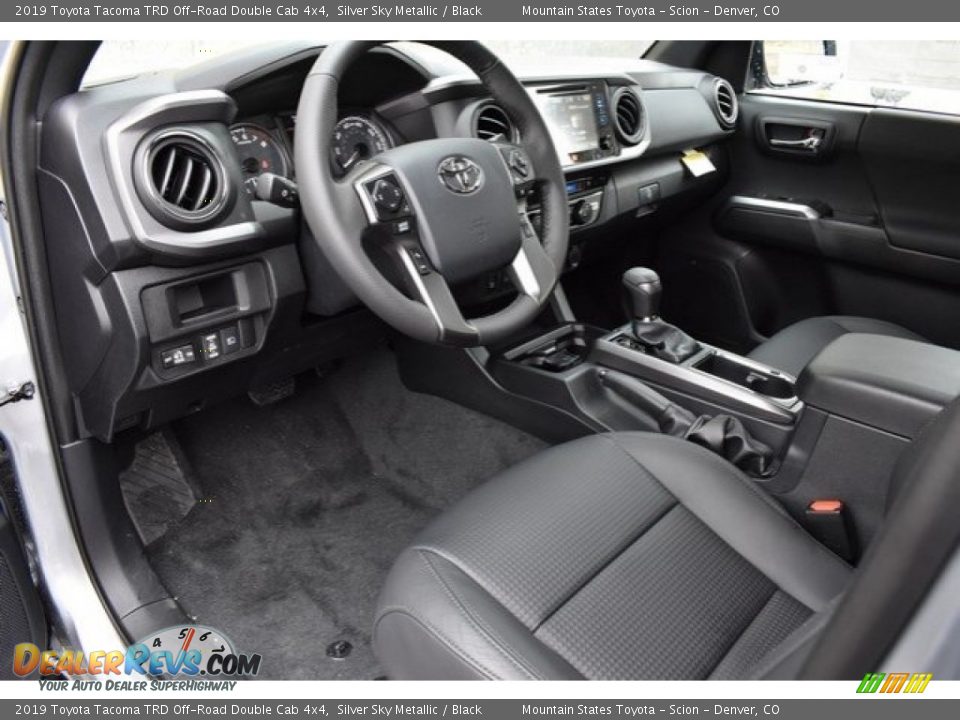 2019 Toyota Tacoma TRD Off-Road Double Cab 4x4 Silver Sky Metallic / Black Photo #5