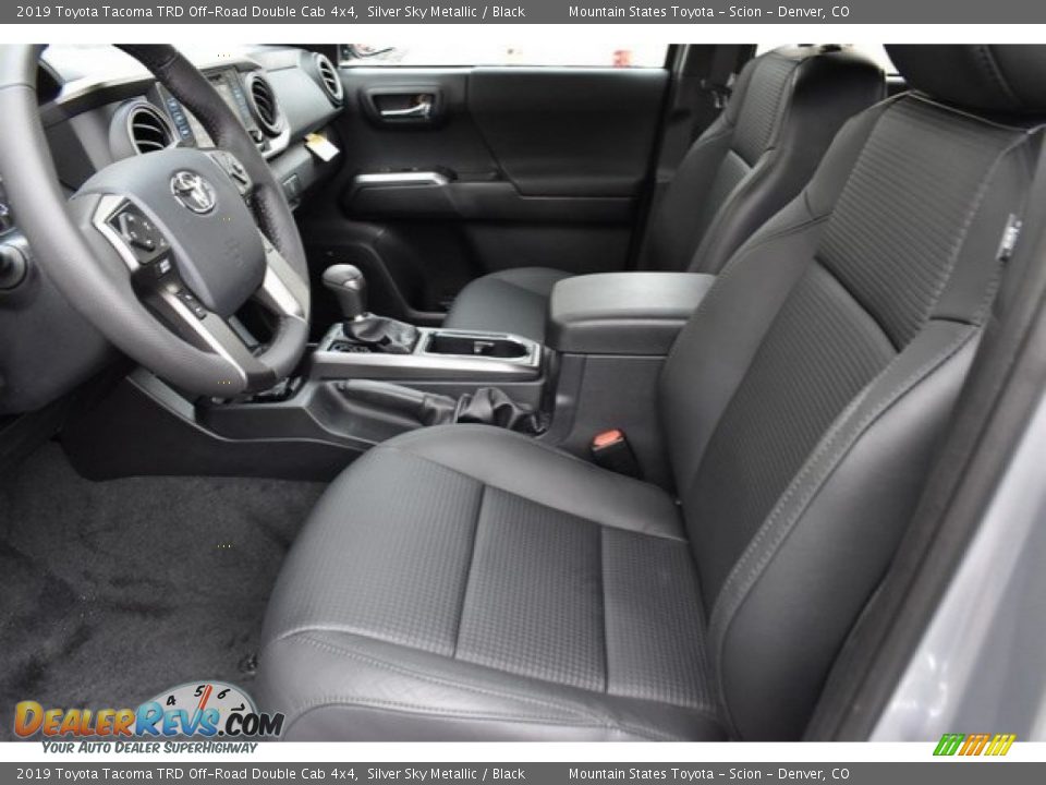 2019 Toyota Tacoma TRD Off-Road Double Cab 4x4 Silver Sky Metallic / Black Photo #6