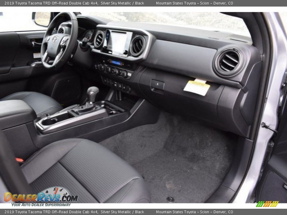 2019 Toyota Tacoma TRD Off-Road Double Cab 4x4 Silver Sky Metallic / Black Photo #11