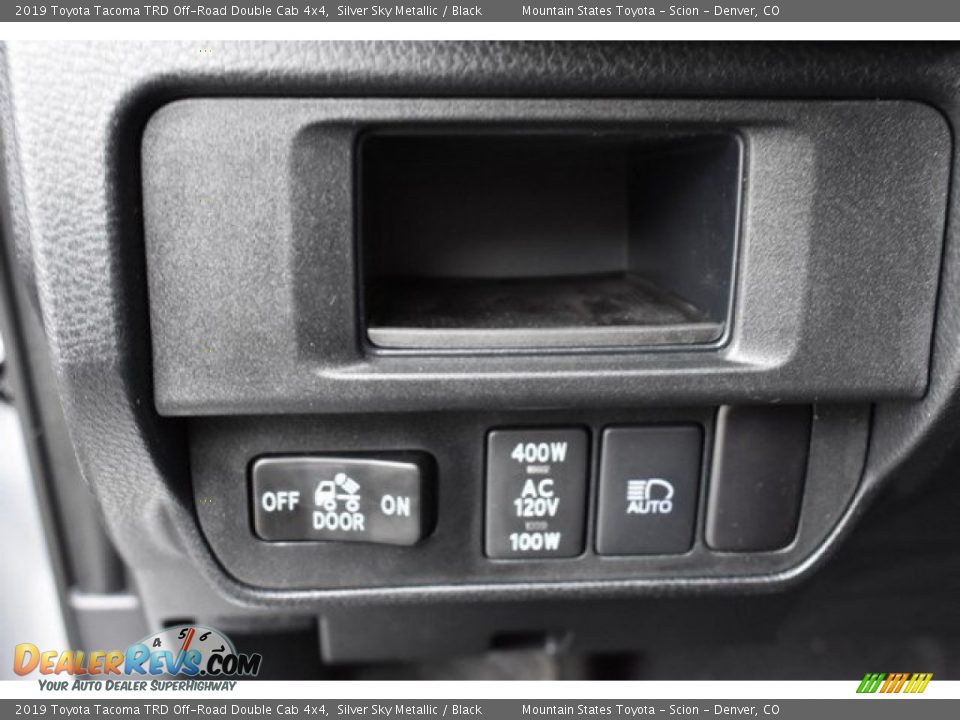 2019 Toyota Tacoma TRD Off-Road Double Cab 4x4 Silver Sky Metallic / Black Photo #25