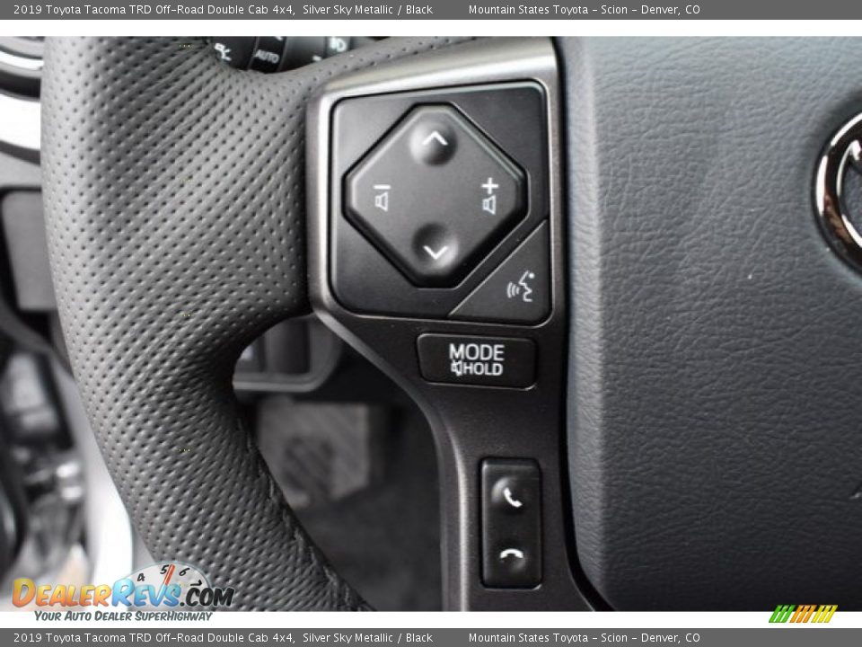 2019 Toyota Tacoma TRD Off-Road Double Cab 4x4 Silver Sky Metallic / Black Photo #26