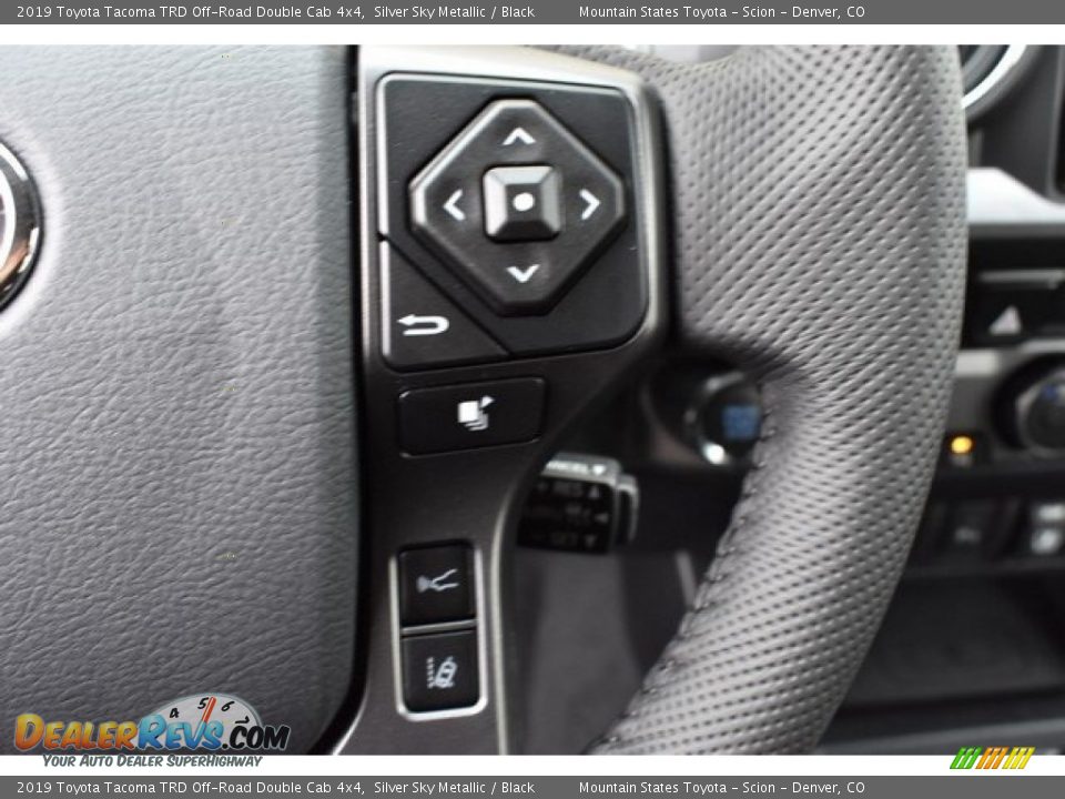 2019 Toyota Tacoma TRD Off-Road Double Cab 4x4 Silver Sky Metallic / Black Photo #27