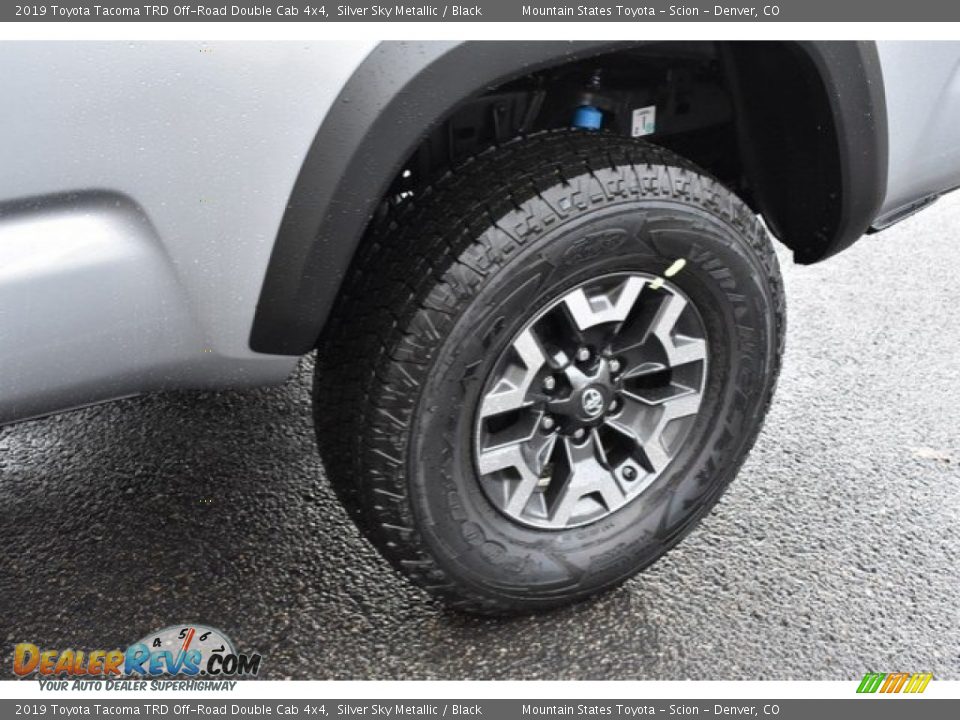 2019 Toyota Tacoma TRD Off-Road Double Cab 4x4 Silver Sky Metallic / Black Photo #33